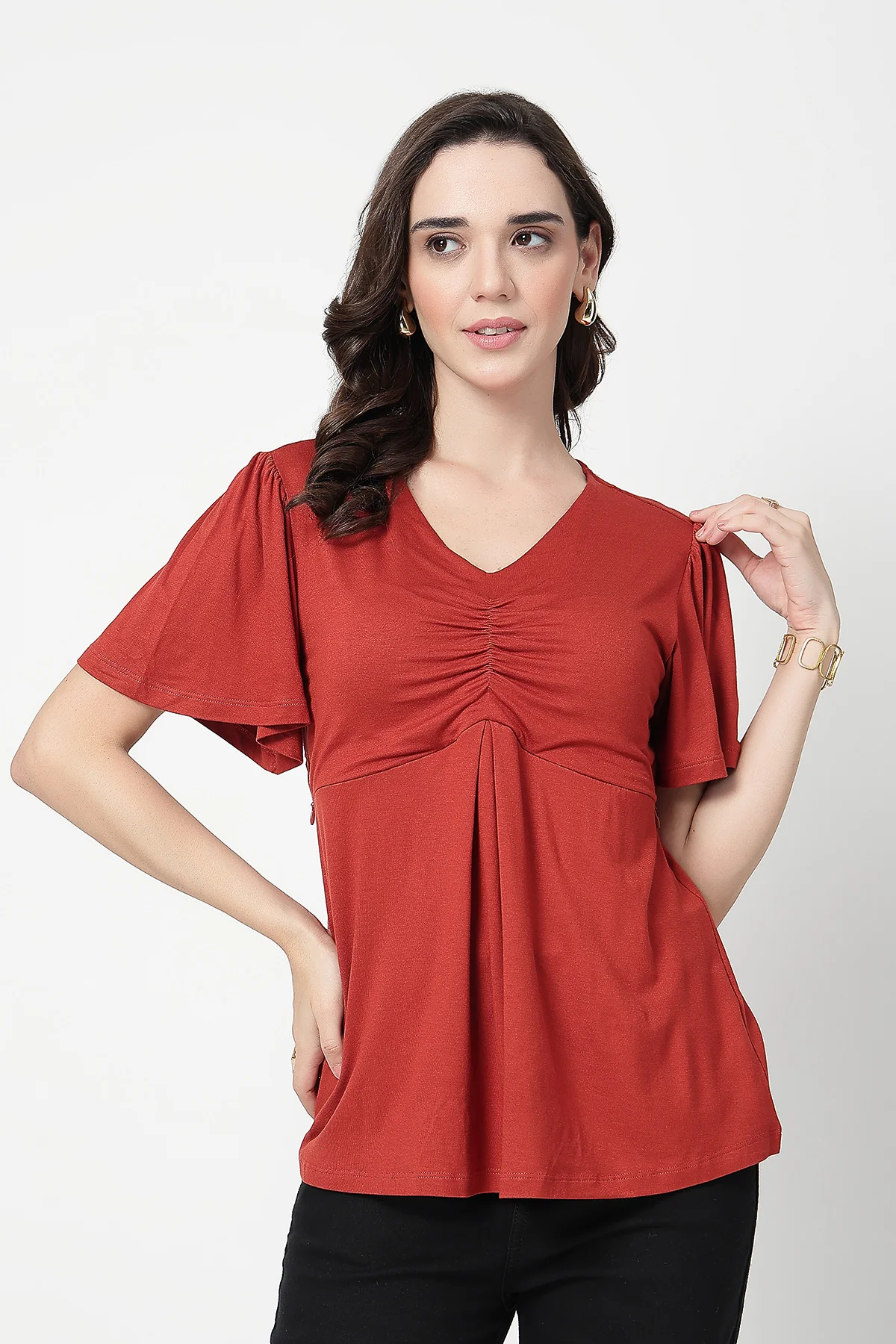 New Mom Maternity Top